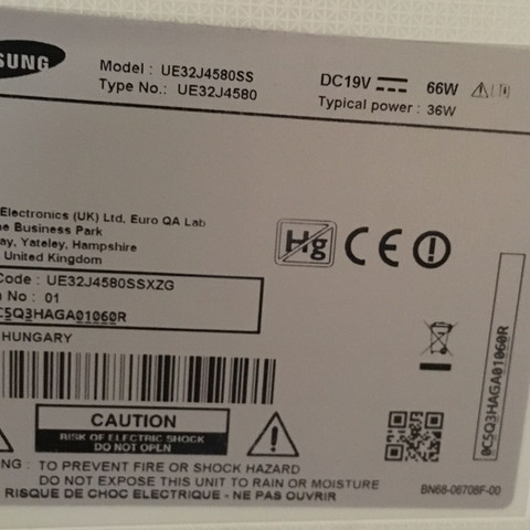 Da ist die Serien Nummer drauf - (Samsung, Telekommunikation, Bildschirm)