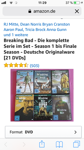 6 Staffel - (Serie, Filme und Serien, breaking-bad)