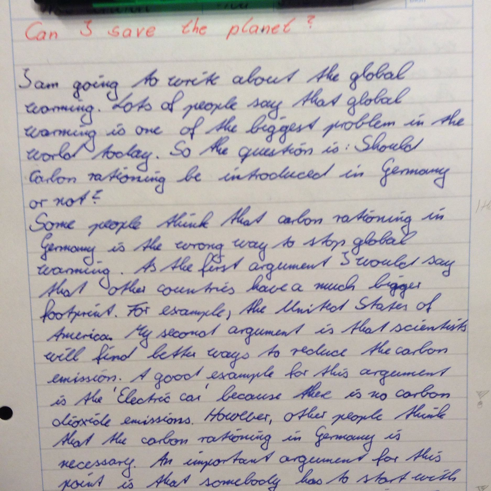 Wiat 3 essay composition