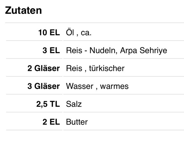 Zubereitung  - (Gewicht, Kalorien, gesunde Ernährung)