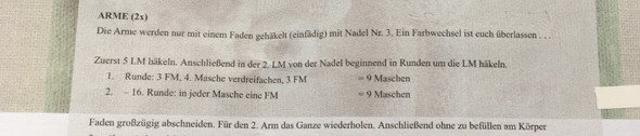 Anleitung - (basteln, Anleitung, haekeln)
