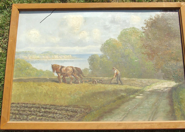 Hallo Ich Habe Vor Jahren Ein Gemalde Geerbt Verkaufen Mochte Ich Nicht Aber Gerne Mal Wissen Wer Der Maler Ist Kann Jemand Helfen Kunst Malerei Kunstgeschichte