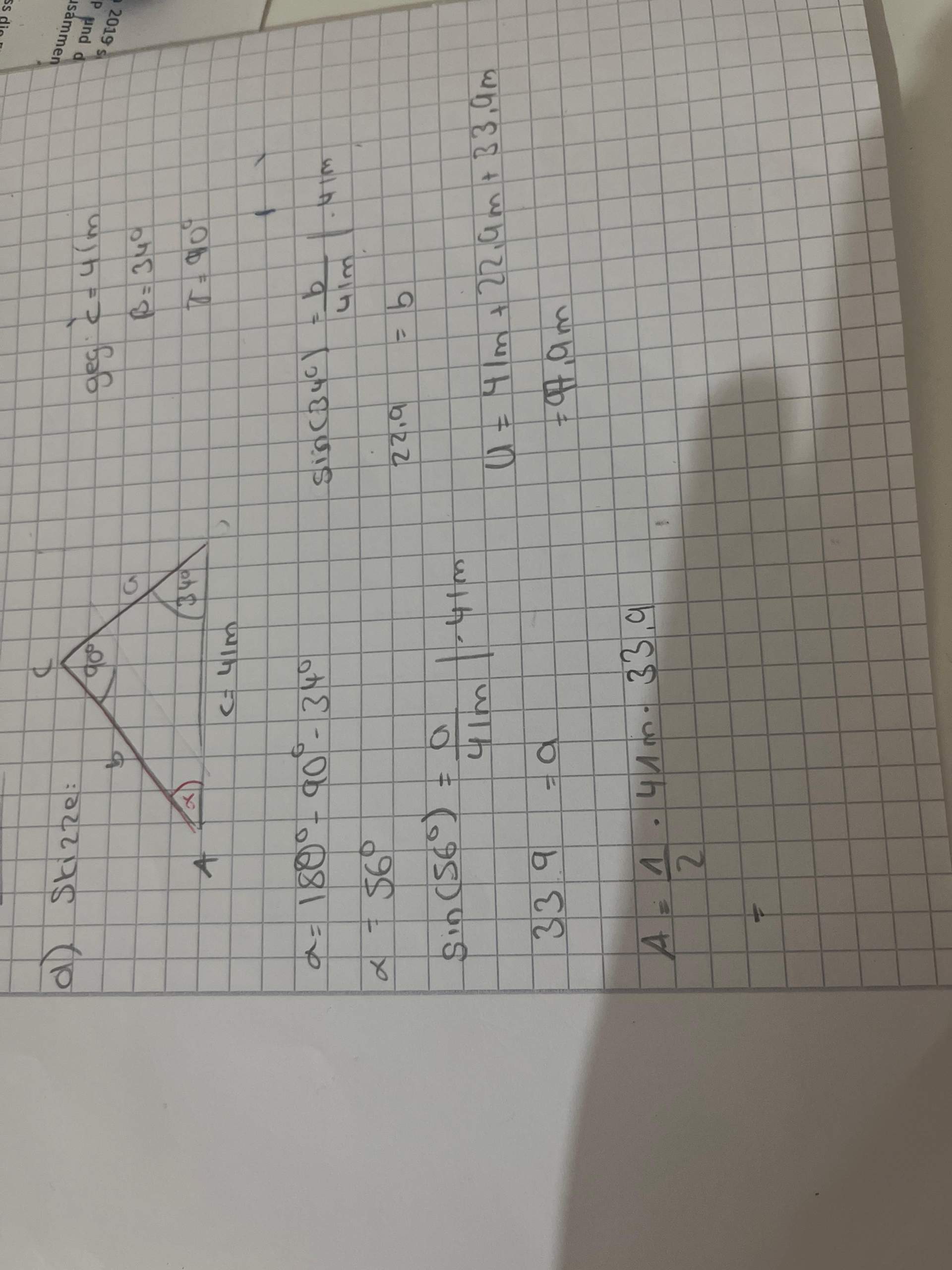 Flächeninhalt Eines Dreiecks Berechnen Formel