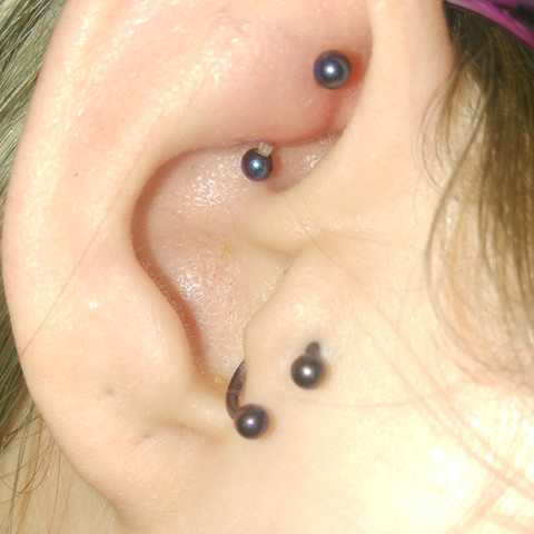 Rook ist geschwollen - (Piercing, geschwollen, knorpel)