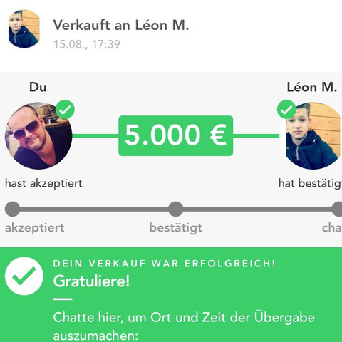 Screenshot bei Shpock  - (Recht, Zahlen, Kauf)