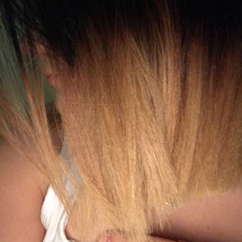 Hallo Kann Man Auf Meinem Blondgefarbten Haaren Grau Farben Schwarz Blond Ombre