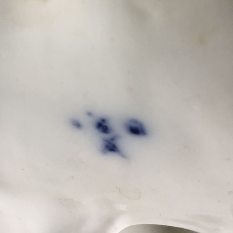 Stempel, Boden - (Porzellan, meissen)