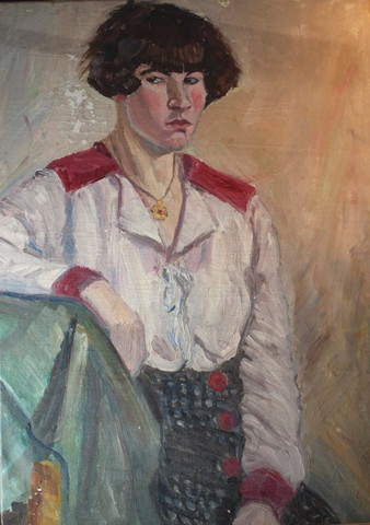 Damen porträt 1920 - (Kunst, Künstler)