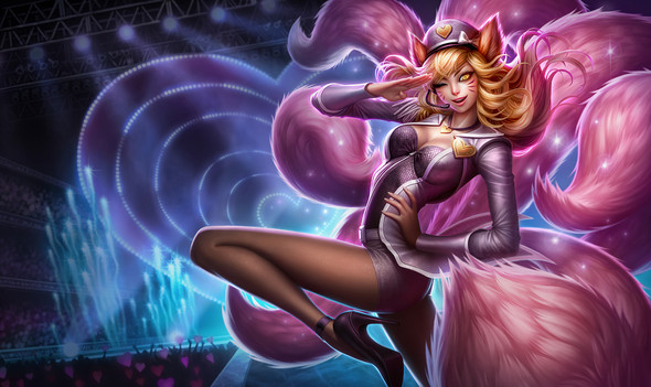 Popstar Ahri Splash Art - (League of Legends, Cosplay, tutorials)
