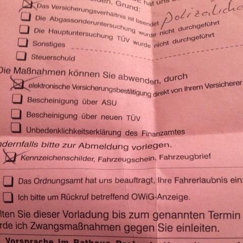 Hallo Was Kann Mir Passieren Polizei Steuern Haftpflicht