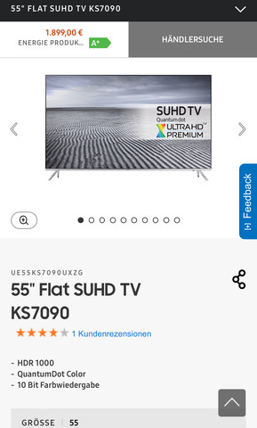 tv 1 - (Technik, Technologie, Samsung)