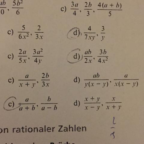 Hier das Foto - (Mathematik, Bruch)