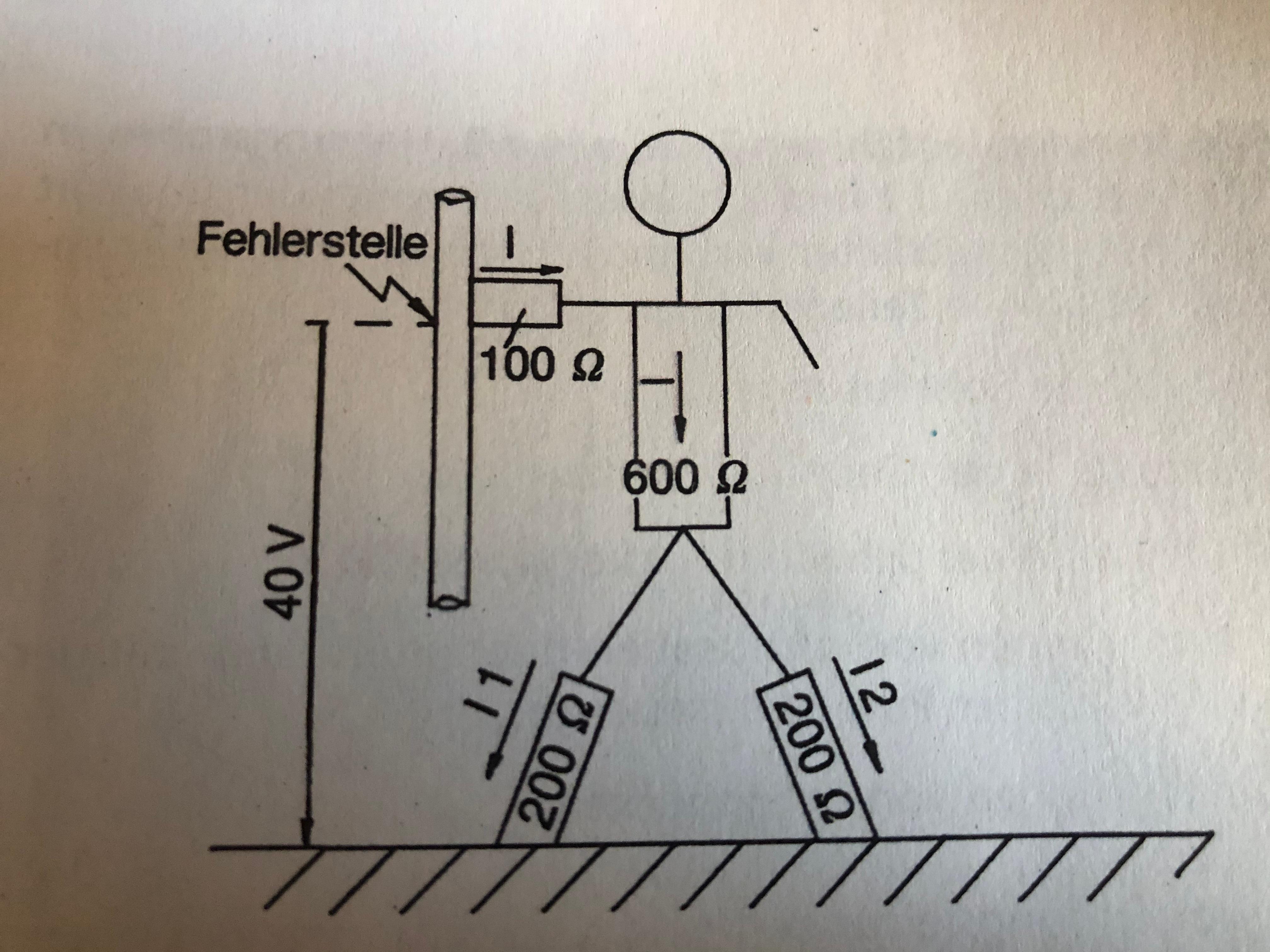 Hallo wie rechnet man den Strom I1 und I2 aus? (Computer, Schule