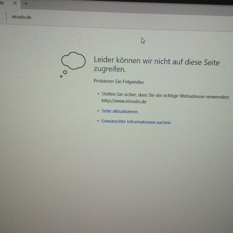 Ist die Seite down - (nitrado, down)