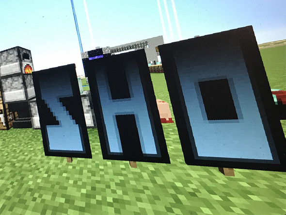 Hallo Es Geht Um Das Spiel Minecraft Ich Mache Einen Banner Shop Und Bei Dem Buchstaben P Kann Man Kein Schatten Machen Computer Technik Spiele Und Gaming