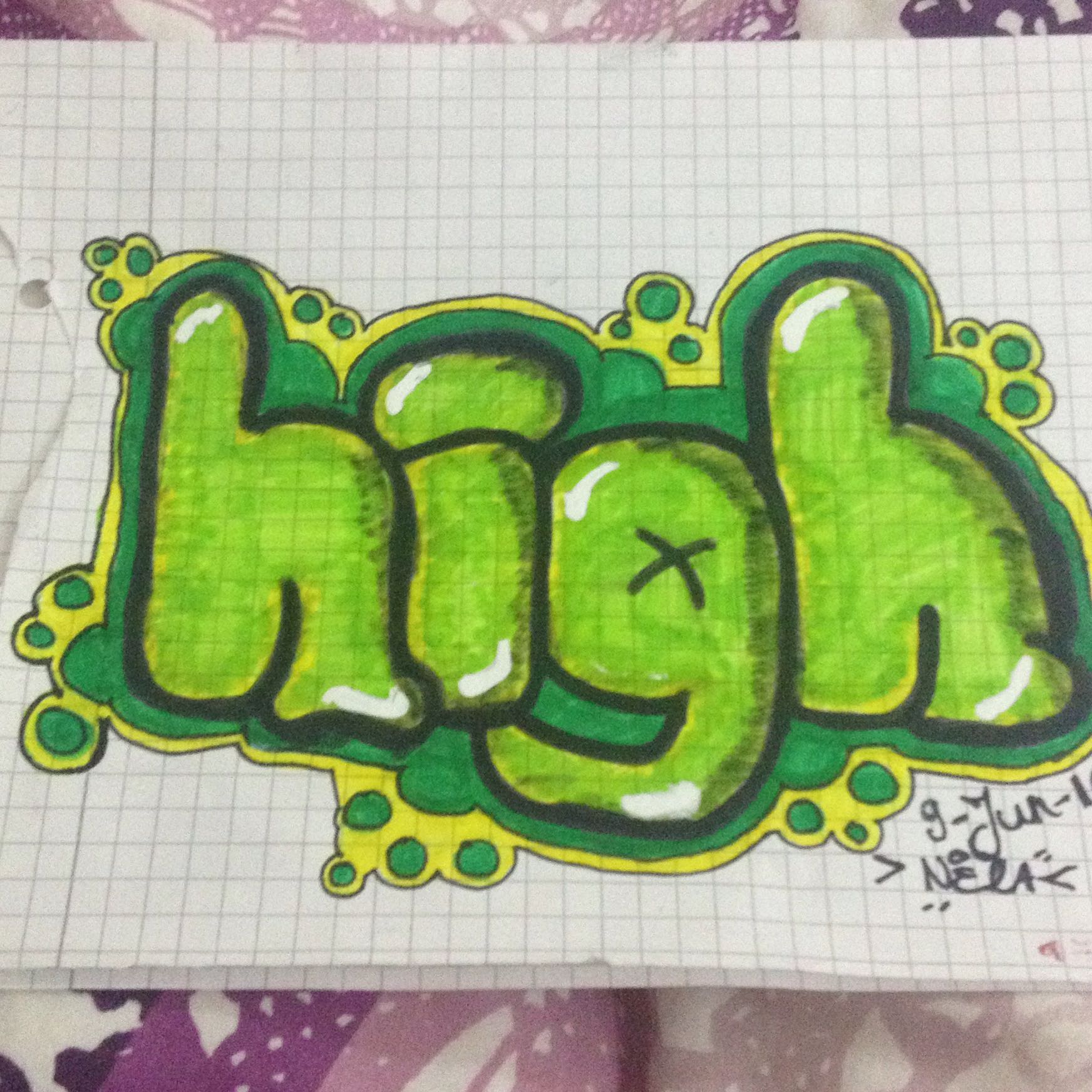 Hallouchen C Verbesserungsvorschlage Zum Meinem Graffiti Kunst Zeichnen Malen