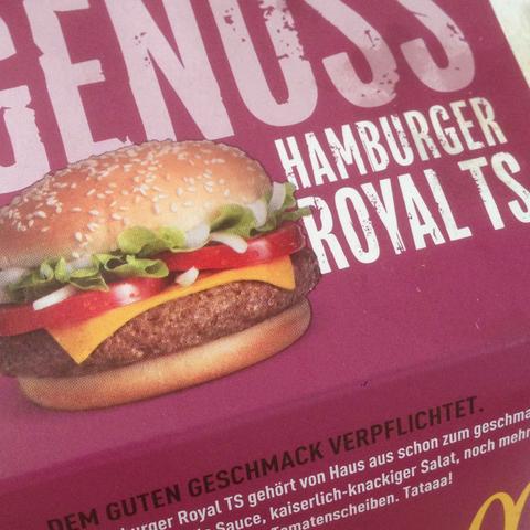 Hamburger Royal TS  - (McDonald's, Hamburger)