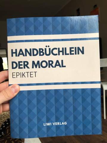 Handbüchlein Der Moral - Epiktet?