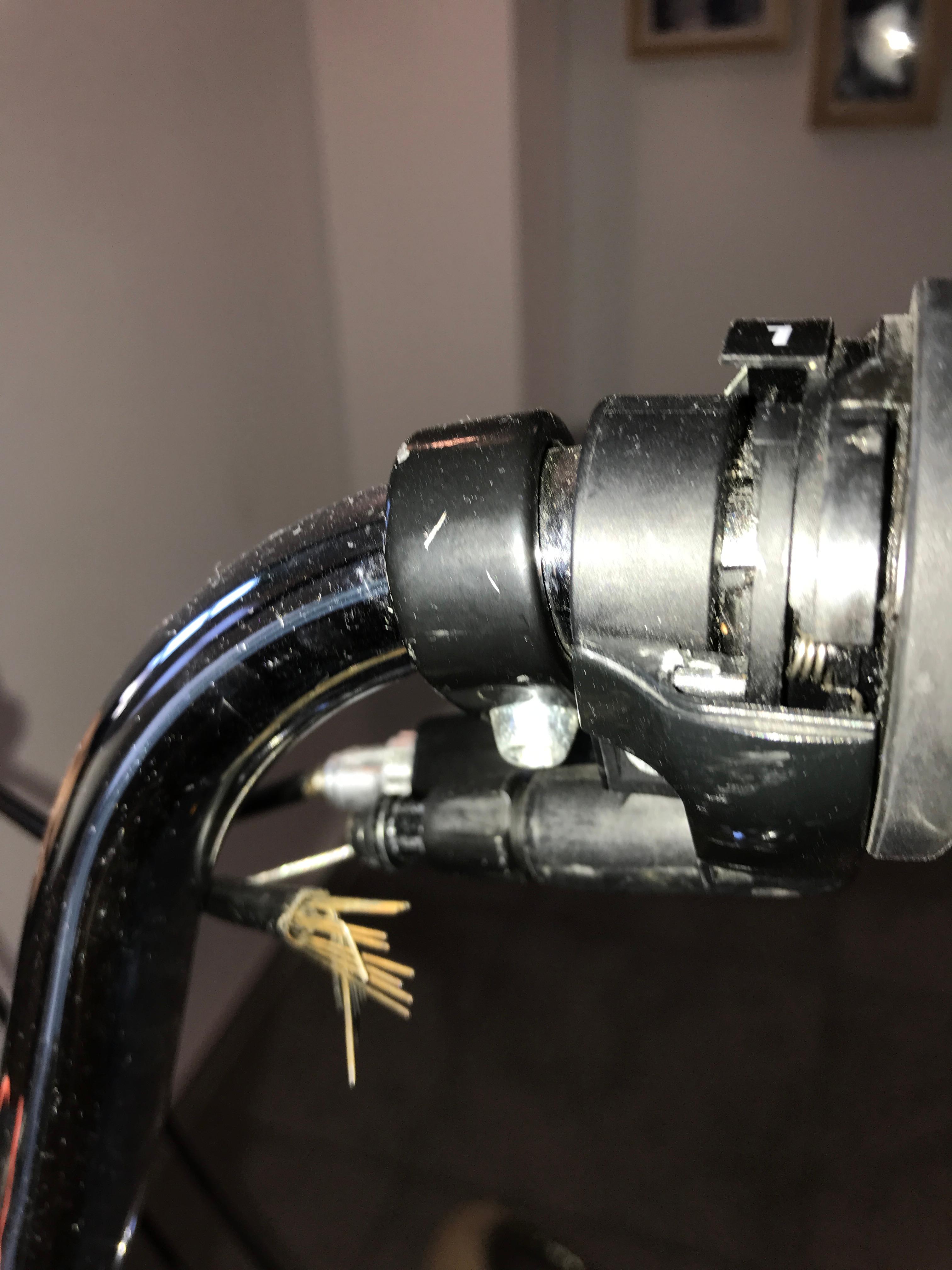 Handschaltung am Fahrrad kaputt wie reparieren? (Technik
