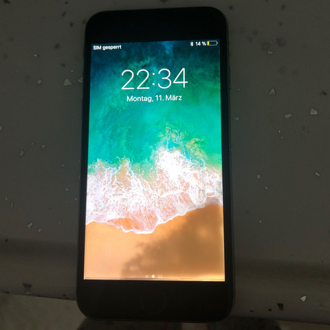 Handy Display Wasser Schaden Smartphone Iphone Apple