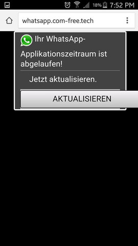 screenshot - (Handy, Android, Virus)