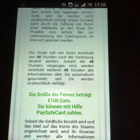 Da steht die summe - (Handy, Hack, Sony xperia)