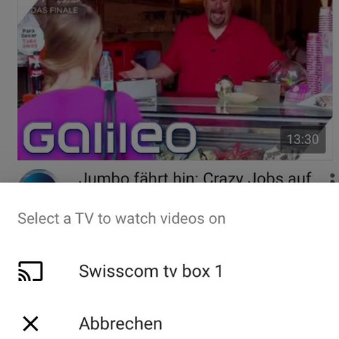 Hier kann ich Videos auf meinen TV spielen - (Computer, Handy, iPhone)