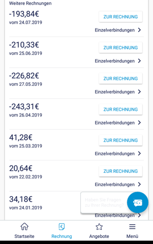 Handyvertrag o2 Rechnungen? (Handy, Rechnung)