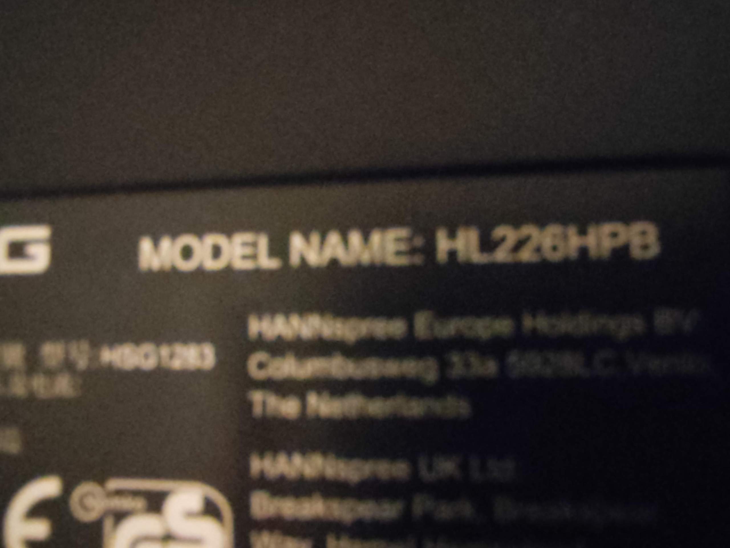 HANNSG Monitor reparieren? Technik, PC)