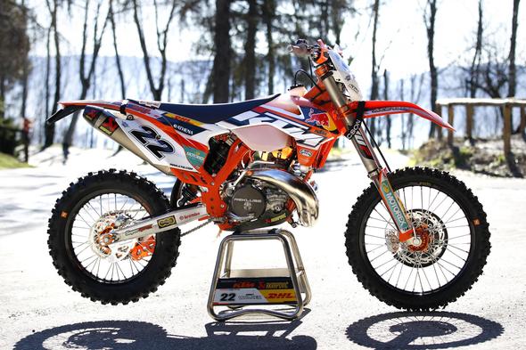 Vorne an der Gabel - (Sport, Motorrad, Enduro)