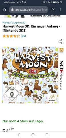 Harvest moon-A new beginning auf dem deutschen 3ds spielbar?