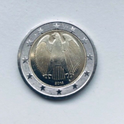 2€ Münze mit fehlprägung  - (Münzen, Euromünzen)