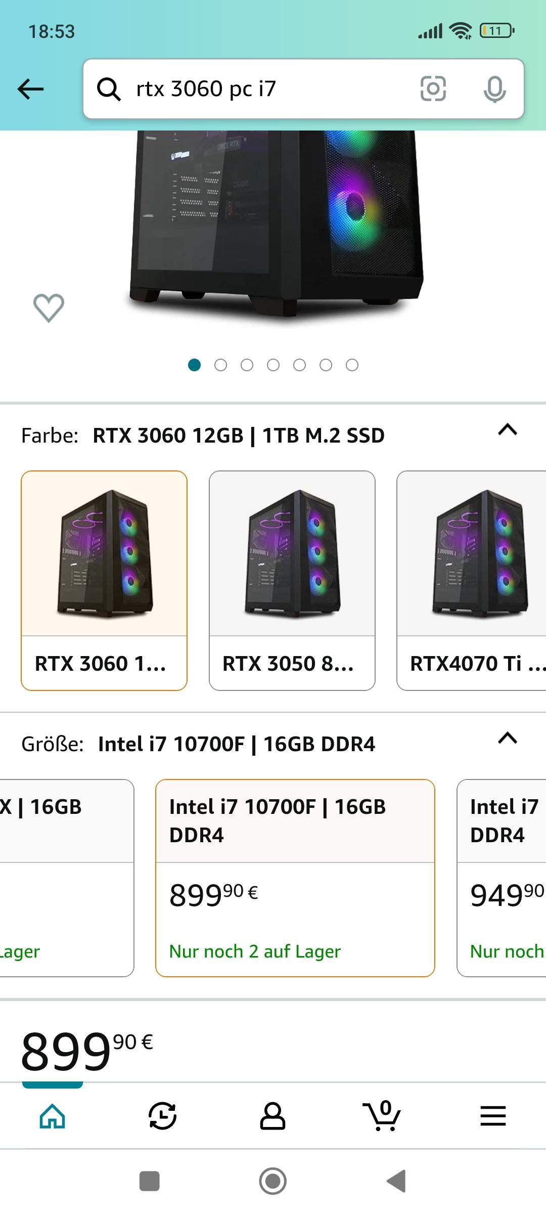 Hat dieser PC von Amazon gutes Preis Leistung Verhältnis? (Gaming PC, preiswert)