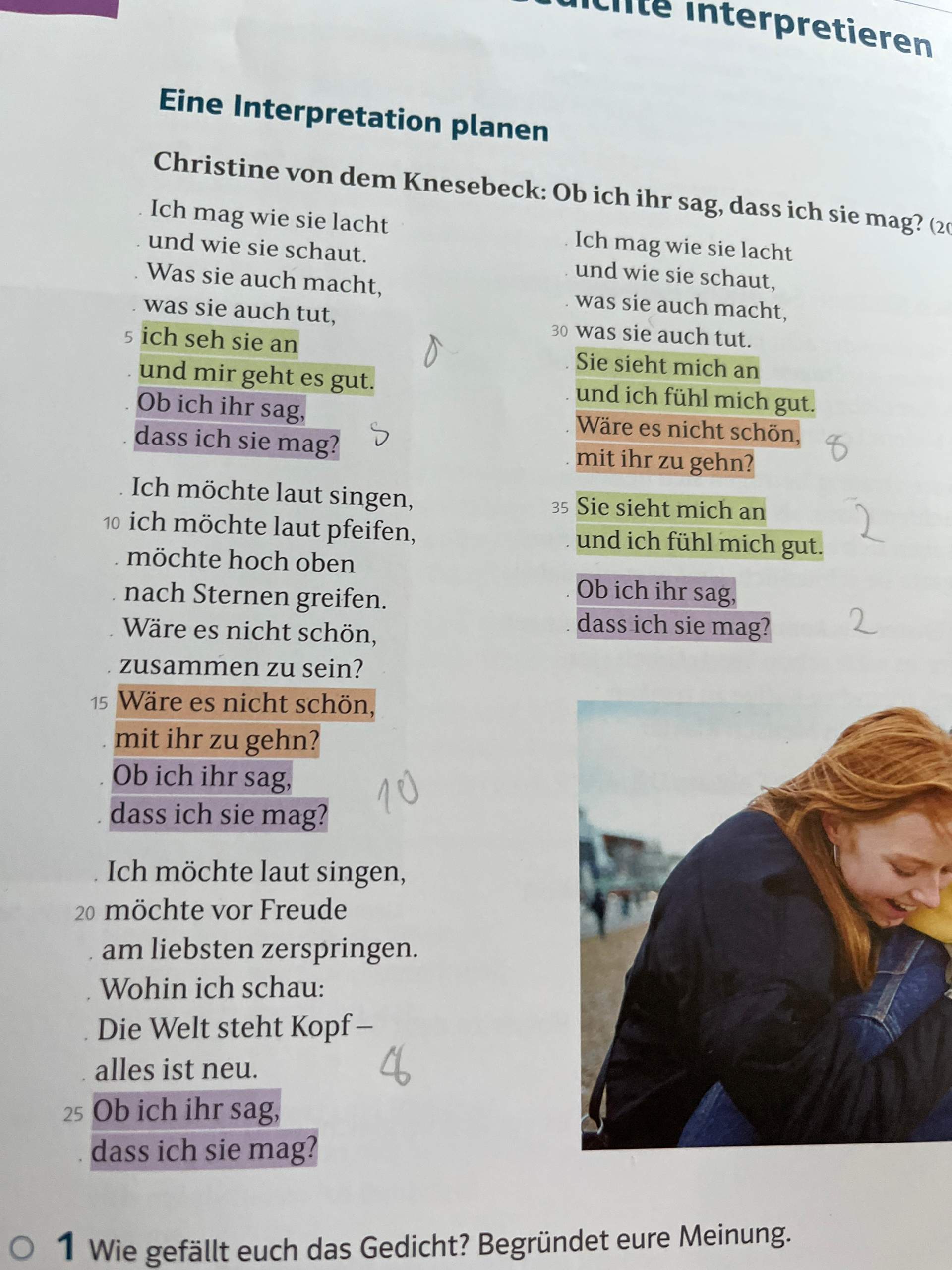 Hat dieses Gedicht ein Metrum/Versmaß? (Gedichtanalyse, metrumbestimmen) Hat dieses Gedicht ein Metrum/Versmaß? (Gedichtanalyse, metrumbestimmen)