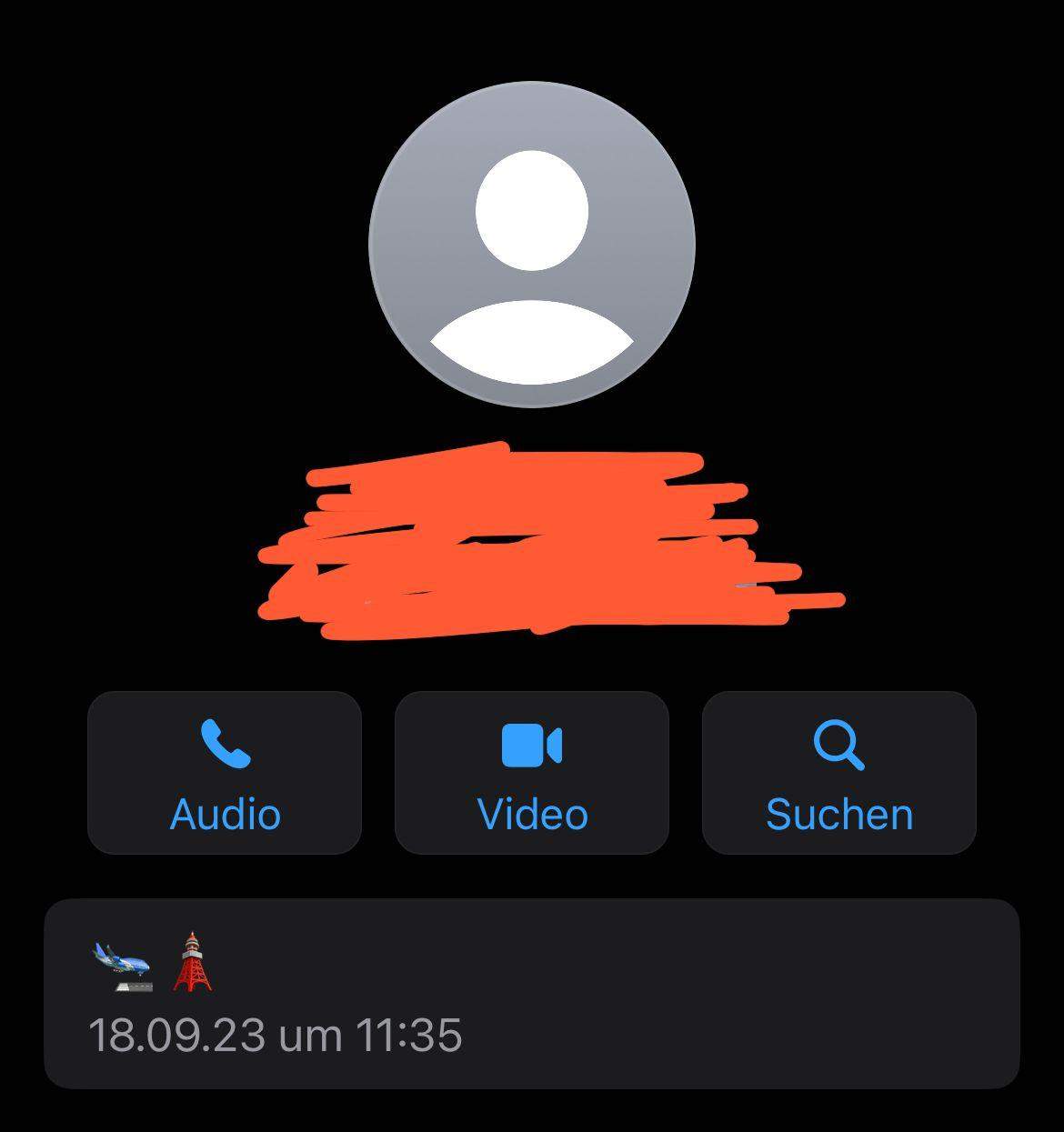 hat er mich blockiert? (iPhone, App, WhatsApp)