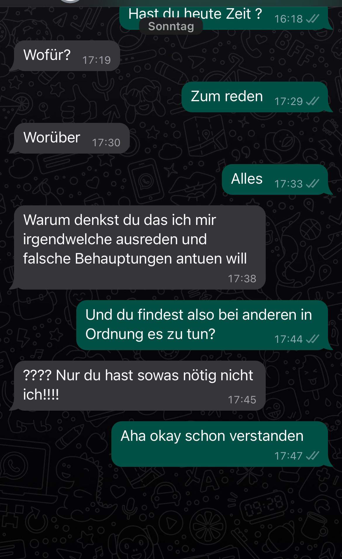 Hat er noch Gefühle für mich? (Sex, Mädchen, Frauen)