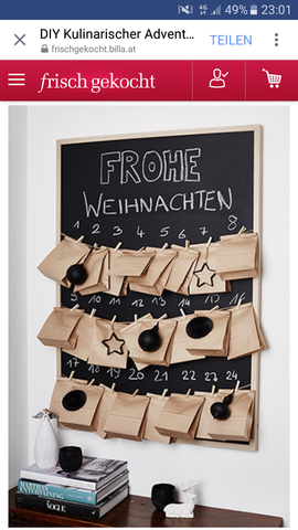 - (Ideen, Adventskalender)