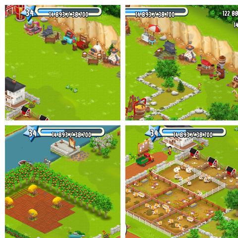 Meine Hayday Farm :  - (Spiele, Games, Hay Day)