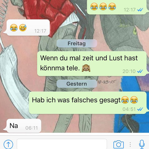 chat fragen