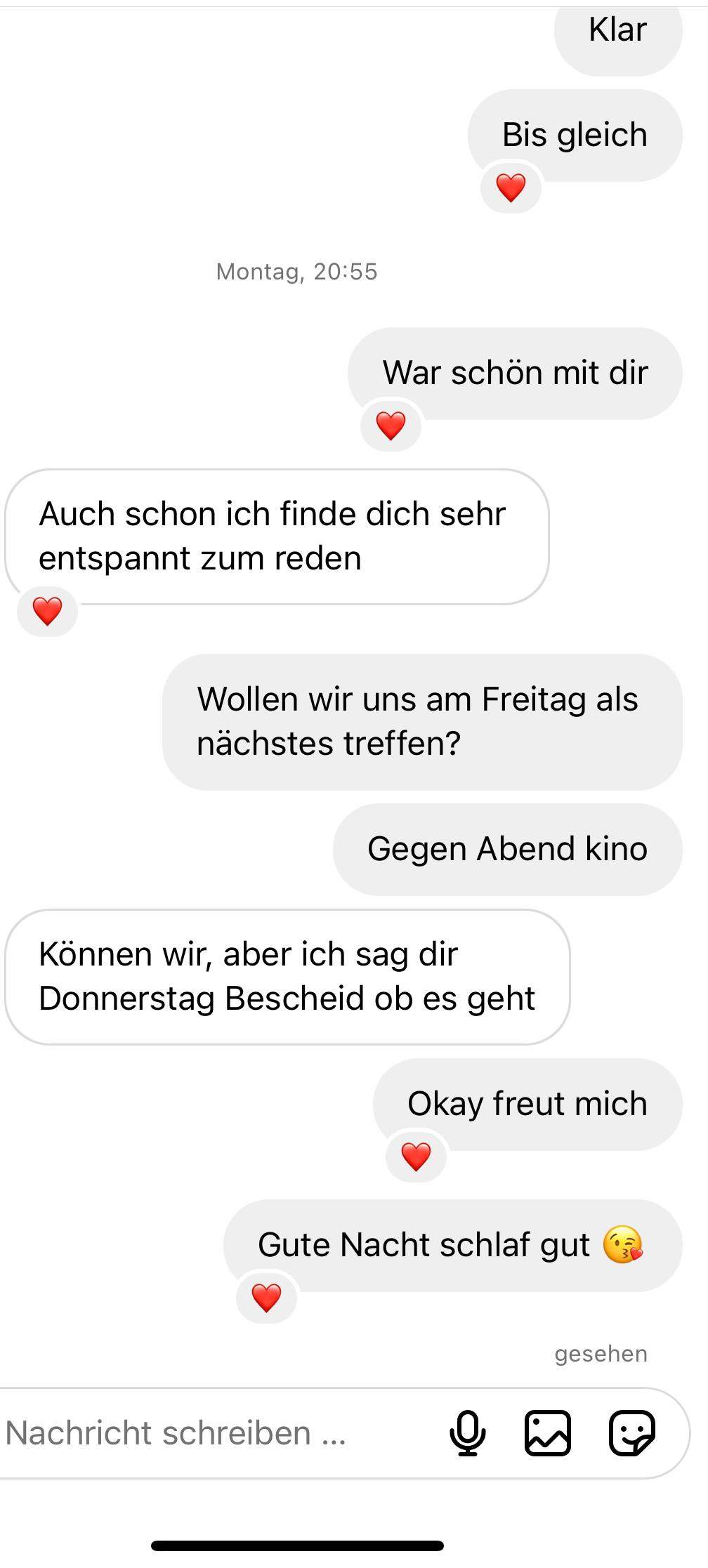 Hat Mädchen kein Interesse mehr? (Liebe, Liebe und Beziehung, WhatsApp)