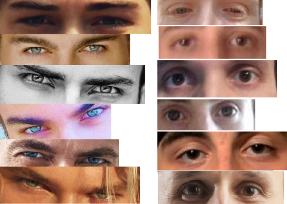 hat man wirklich (als Mann) hässliche Augen wenn man die Augenlider sieht?
