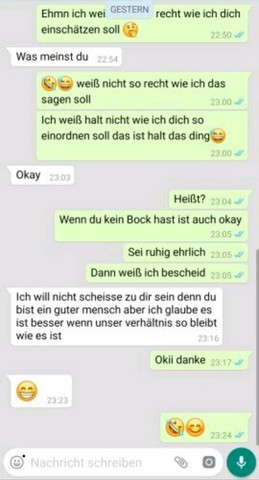 Meint sie es ernst Meint sie es ernst