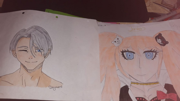 Hat Sie Sich Verbessert Zeichnen Manga Malen