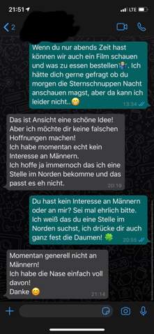 Kein keine interesse dir sprüche mir von antwort an 100 »Lügner