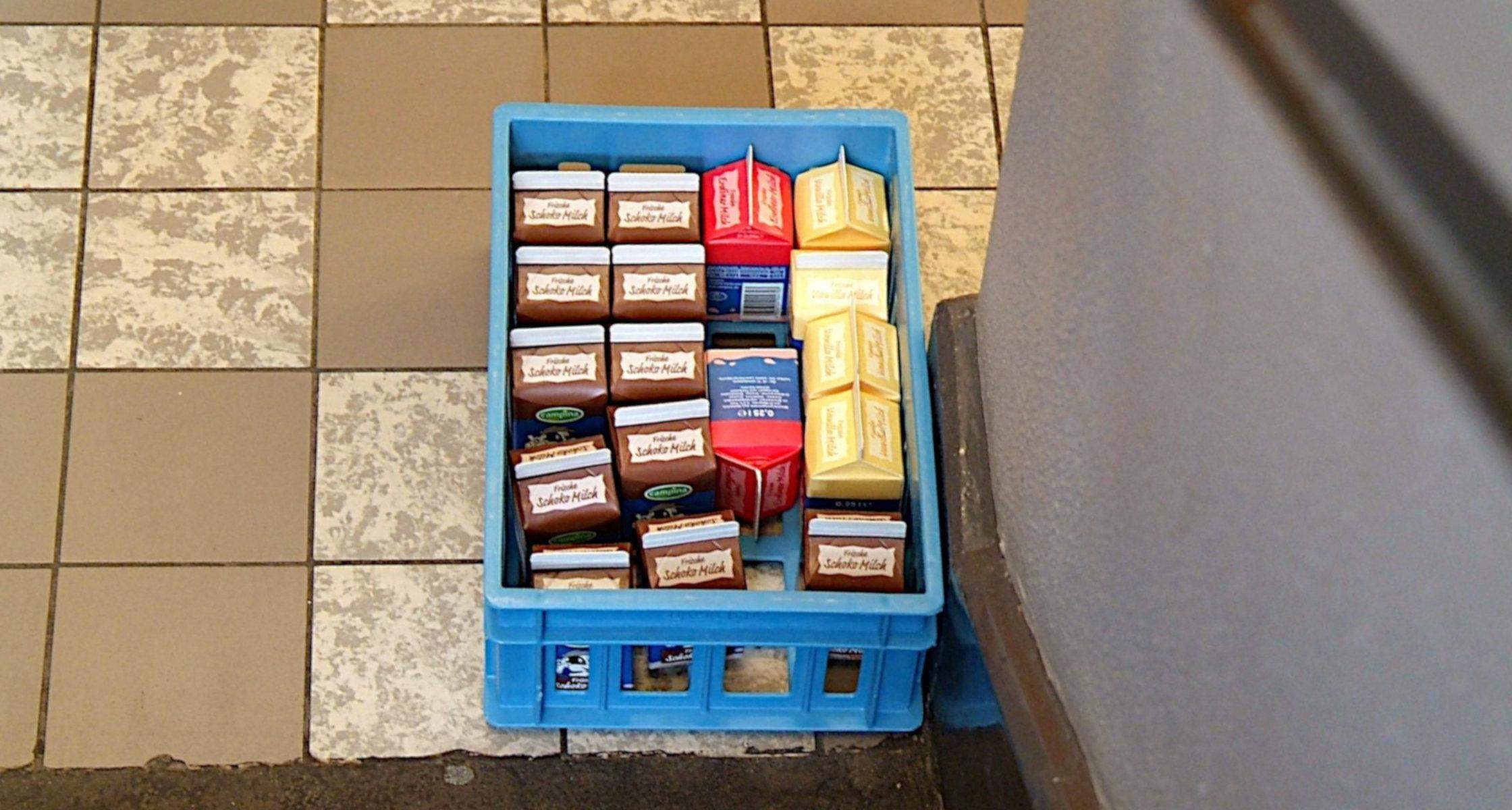 Hattet ihr in der Grundschule Kakao, Erdbeermilch, Vanillemilch oder ...