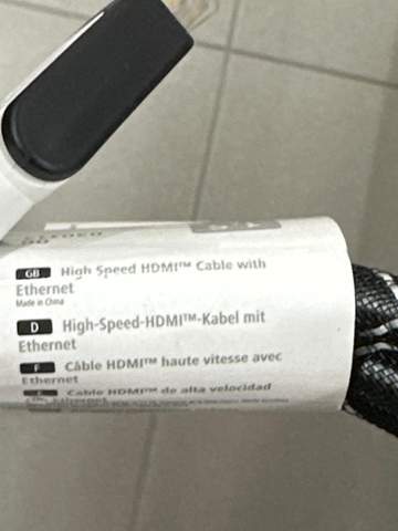 HDMI Kabel mit Ethernet?