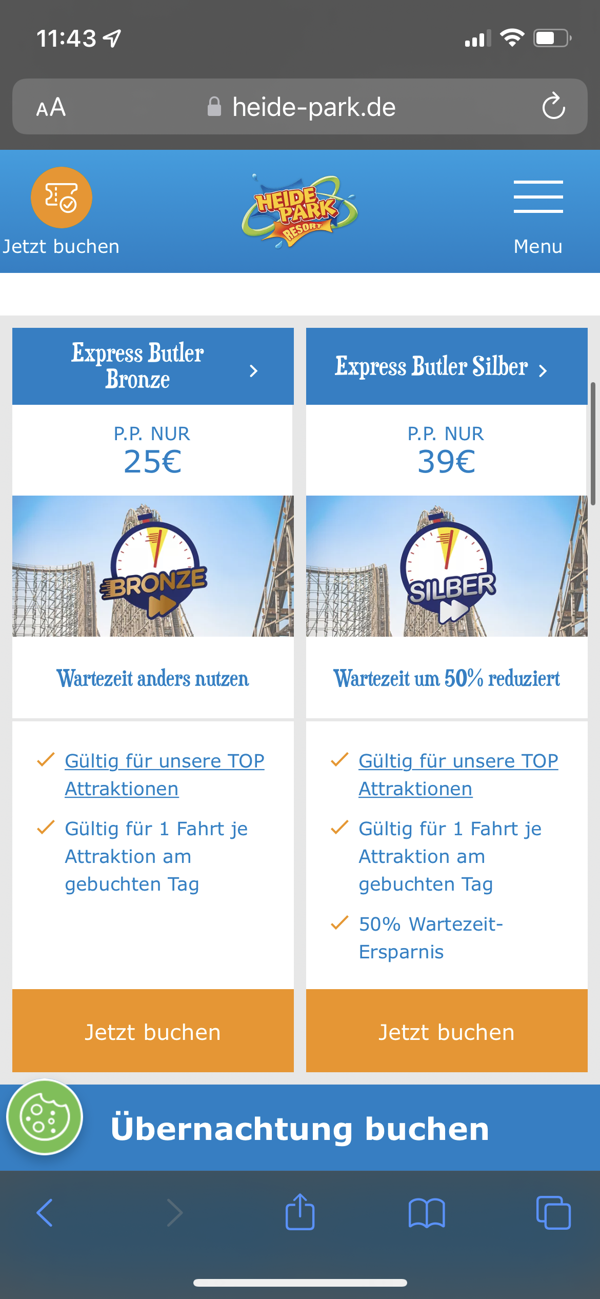 Heidepark express butler? (Freizeitpark)