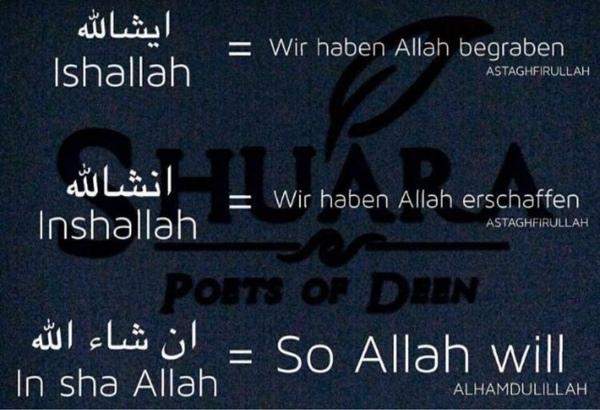 "Insha Allah: Die Bedeutung hinter dem arabischen Ausdruck" "Insha Allah: Die Bedeutung hinter dem arabischen Ausdruck"