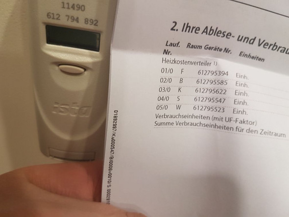 heizung ablesen ista