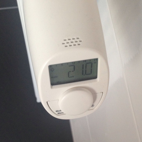 Thermostat im Bad - (Heizung, digital, Warm)